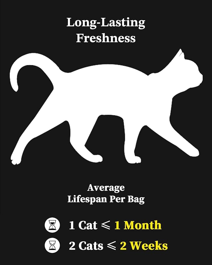 Crystal Cat Litter with Powerful Odor Control, Non-Clumping, Lasts Up to 2 Months, 8.6lb, Rapid Water Absorption, Unscented & Low Tracking Lightweight Blue & White Silica