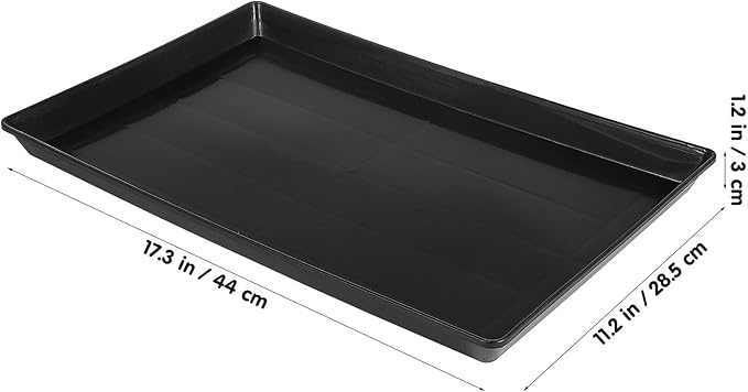 DOITOOL Dog Crate Tray Replacement:2PCS Crate Replacement Tray 17.2 Inch for Pet Cages, Crates, and Kennels for Dogs, Cats, Rabbits, Ferrets, and Critters