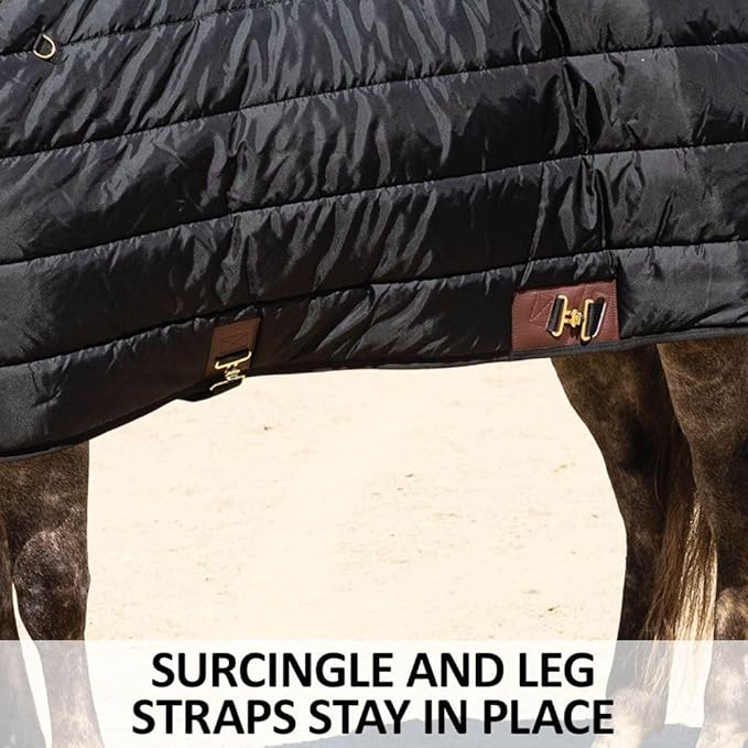 Schneiders Adjusta-Fit V-Free Stable Horse Blankets | 420D Nylon Horse Blanket | Fit and Comfortable Stable Blankets for Horses | Winter Horse Blankets & Sheets