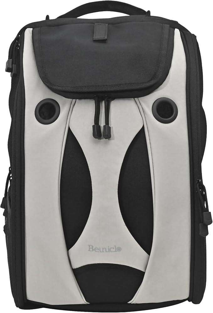 Security Privacy Cat Carrier Backpack Kitten Carry Bag Chihuahua Puppy Weekend Travel Backpack Small Cat Overnight Carrier for Hamster/Cats/Rabbit Comfortable Travel Backpack for Small Pet