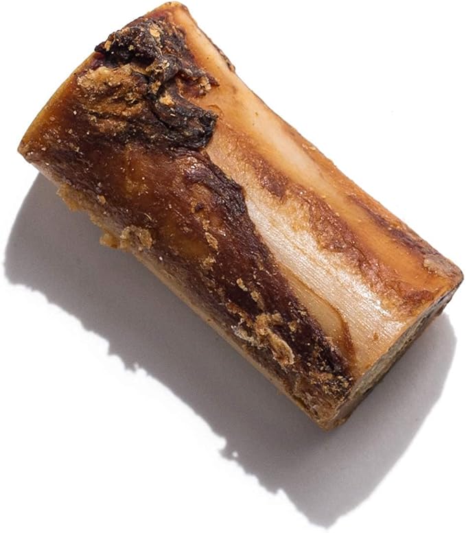 Jack&Pup Beef Marrow Bones for Dogs, 3" Long Lasting Dog Bones for Large and Small Dogs, Natural Beef Bone, Bone Marrow Dog Treats (6 Pack)