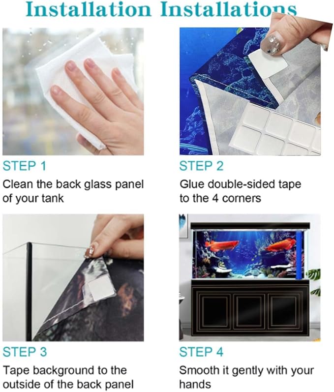 48X18IN Retro Old Travel World Map Terrarium Background, Art Parchment Pirate Treasure Map Reptile Habitat Background with 10EVA Double-Sided Tape