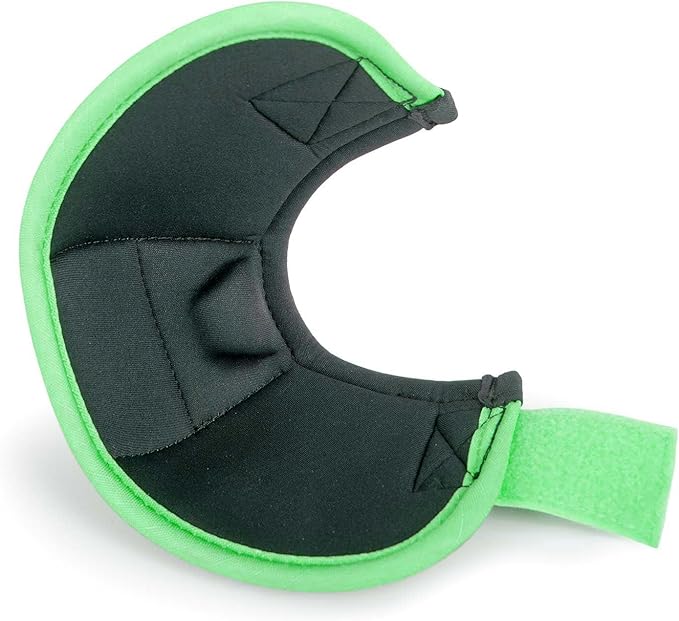 Jeffers Expression No Turn Bell Boots for Horses - Pink & Lime, Large | Shock Absorbing Hoof Protection | Secure Double Hook & Loop Closure, Perfect for Turnout, Training, & Riding - 1 Pair
