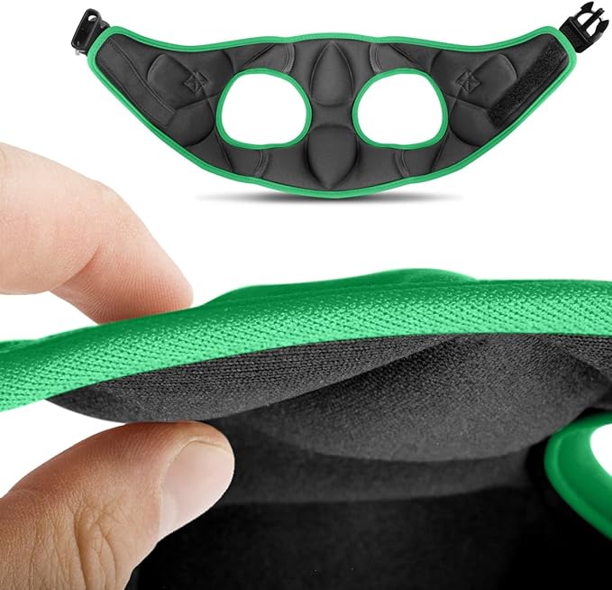 Comfort fit Cold Weather Dog Harness - Adjustable Dog Harness Small Sized Dog Medium Sized Dogs - Ideal as Easy Walk Dog Vest Harnesses (Green, Chest Size 12" - 14")