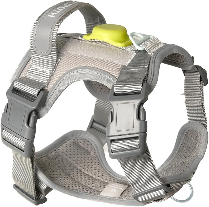 AUROTH Dog Harness for Large Dogs, Dog Vest Harness Large Size Dog, Large Dog Harness, No Pull Dog Harness for Large Dogs with Handle, Grey L