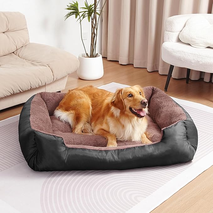 Dog Beds for Medium Dogs, Medium Dog Bed, Warming Soft Durable Pet Bed with Anti-Slip Bottom