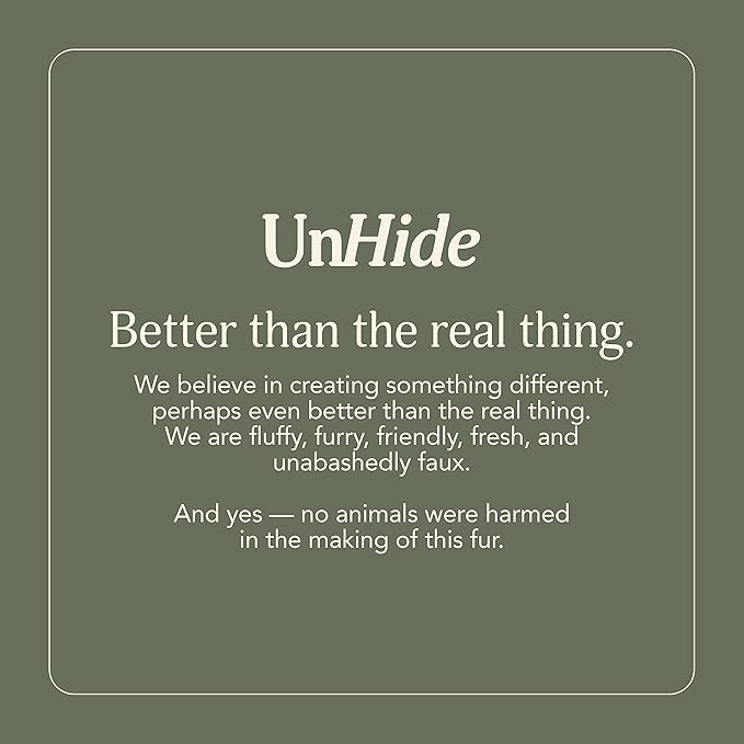 UnHide Cuddle Puddle | Faux Fur Blanket | Oversized, Lightweight, Extra Soft Blanket | Machine Washable | Add a Layer of Softness to Any Bed or Couch | 100” x 100” | Beige Bear