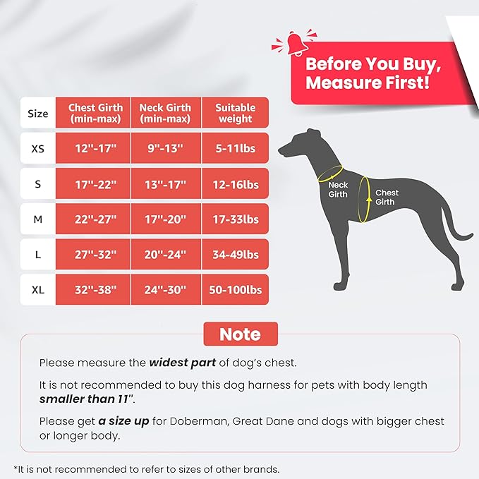 Pawaii Mimi Pink Small Dog Harness, No Choke, Adjustable Soft Padded Pet Vest with Easy Control Handle & Digital ID Tag