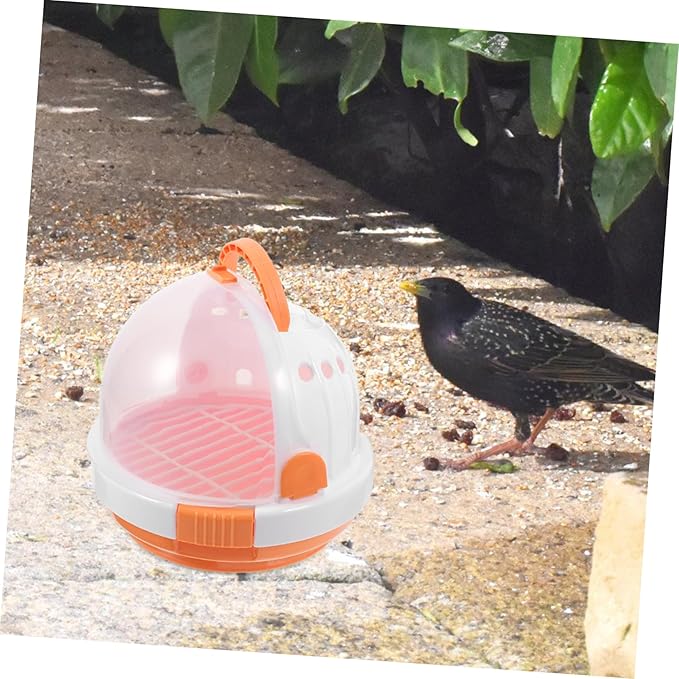 Milisten Bird Carrier Travel Cage Portable Parrot Carrier Handle Lightweight and Breathable Design for Pets for Outdoor Adventures and Travel