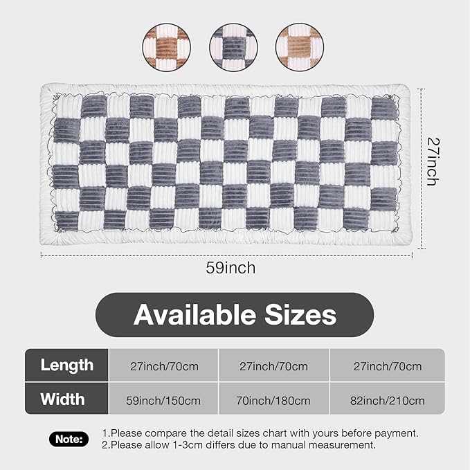 Dog Couch Cover Protector, Dog Bed Mat for Couch Washable Pet Bed Cover, Large Dog Blanket Pet Friendly Sofa Cover, Blue-Grey, 27 * 59 ''