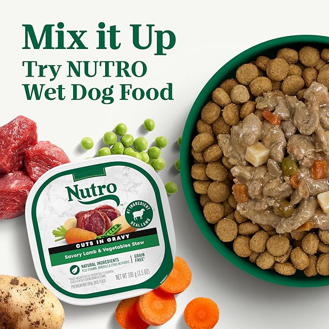 Nutro Natural Choice Chicken & Brown Rice Adult Small Bites Dog Food Recipe, 5 lb. Bag
