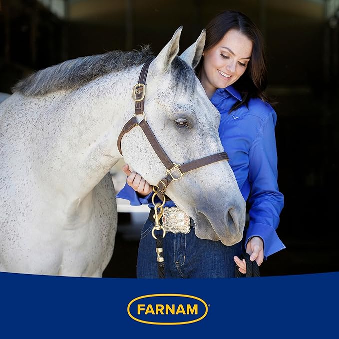 Farnam Horseshoer's Secret Pelleted Hoof Supplement for horses promotes healthy hoof growth, 22 lb., 60 day supply