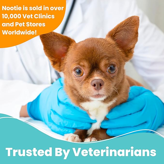 Nootie Medicated Pet Wipes With Chlorhexidine & Miconazole for Dogs & Cats - 2" Small, 60 Count - Sold in Over 10,000 Vets & Pet Stores