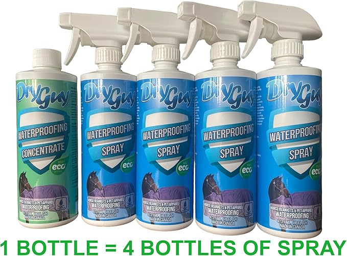 Horse Blanket & Pet Apparel Waterproofing Concentrate