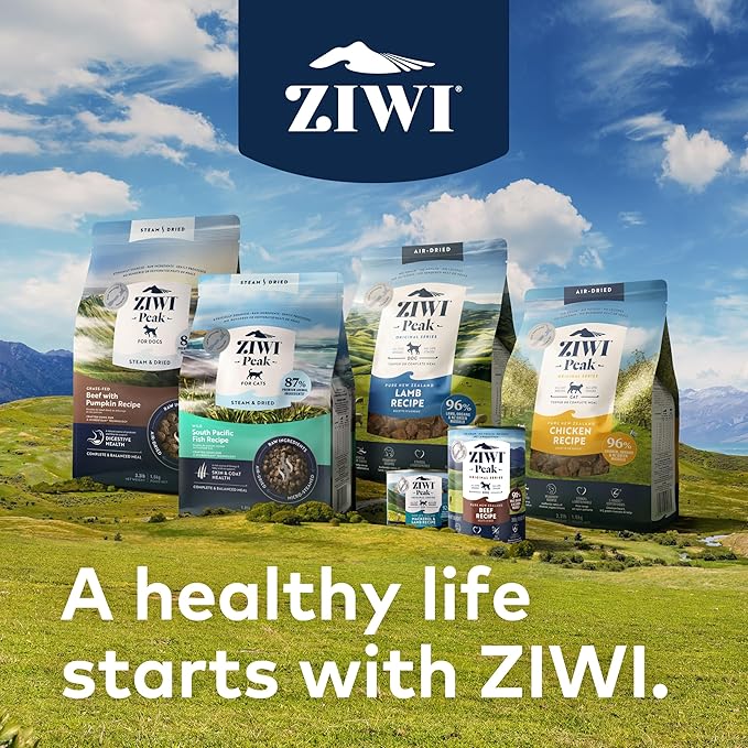 ZIWI Peak Wet Cat Food – All Natural, High Protein, Grain Free, Limited Ingredient, with Superfoods (Mackerel & Lamb, Case of 24, 3oz Cans)