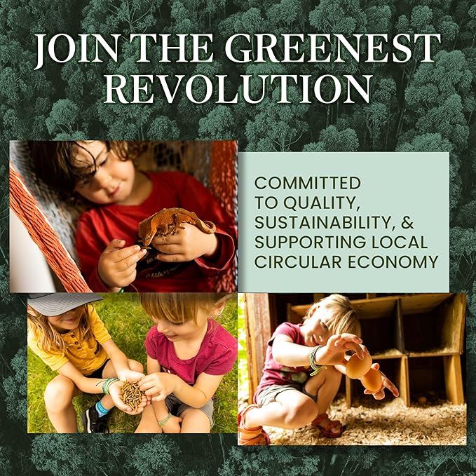 Dried Black Soldier Fly Larvae Chicken Bulk - for Hens, Duck, Wild Birds, Lizard, Tortoise, Fish - All Natural High Protein Dried Mealworms Alternative - Made in North America