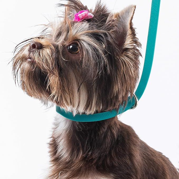 Jelly Pet Grooming Loop Slip Style (3/8" x 25", Hot Pink) | Made in The USA