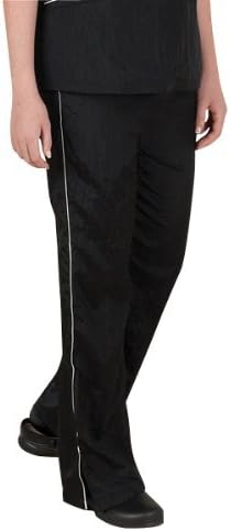 Top Performance Contrast-Trim Grooming Pants — Fashionable and Versatile Pants for Professional Groomers - Large, Black/White