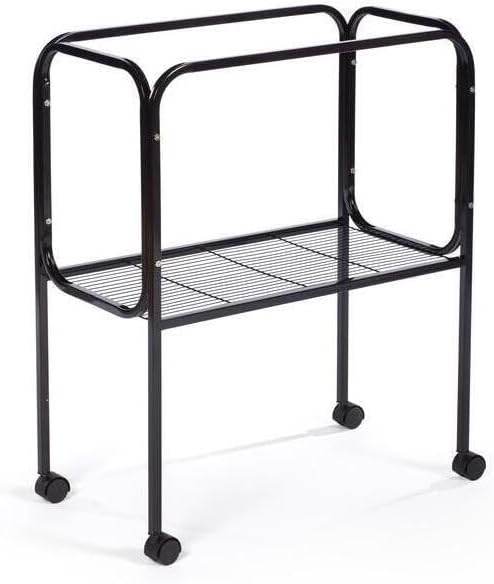 Maykoosh Timeless Trends Bird Cage Stand for Base Flight Cages with Stylish Design, Sturdy Frame, Easy Mobility, and Secure Platform for Birds' Comfort