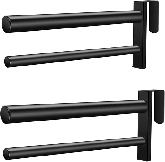 2PCS Saddle Rack,Heavy Duty Portable Saddle Rack Stand Removable Saddle Stand with 2 Bars for English and Western Saddles