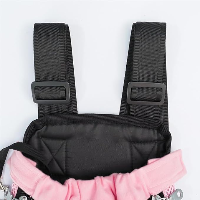 Portable Pet Carrier Backpack, Adjustable Pet Front Cat Dog Carrier Backpack Travel Bag for Small Medium Dogs Cats Puppies, Cat Backpack Carrier for Hiking Cycling (E, XL)