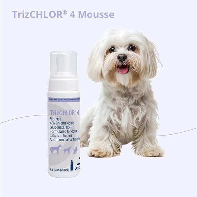 4 Mousse for Dogs, Cats and Horses, 7.1 Ounce