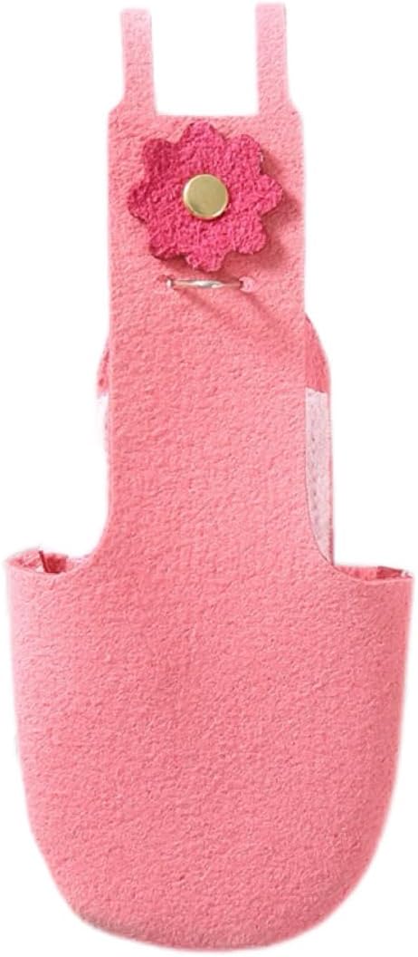 Parrot Clothes, Bird Diapers, Tiger Skin Peony, Flight Suit - Key Features for Avian Comfort and Style (Pink, XS, Count, 1)