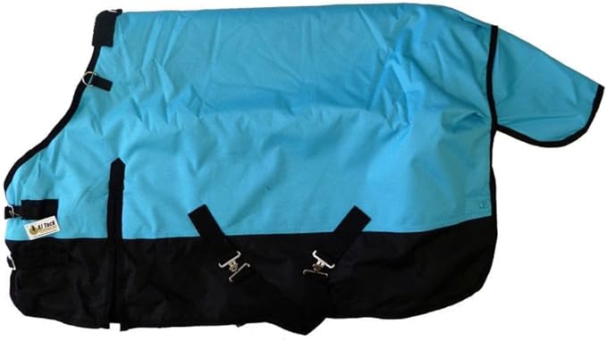 AJ Tack 1200D Waterproof Winter Pony Blanket - 300g Heavyweight Turnout with Fleece Collar, Shoulder Gussets & Tail Flap - Camouflage 60"