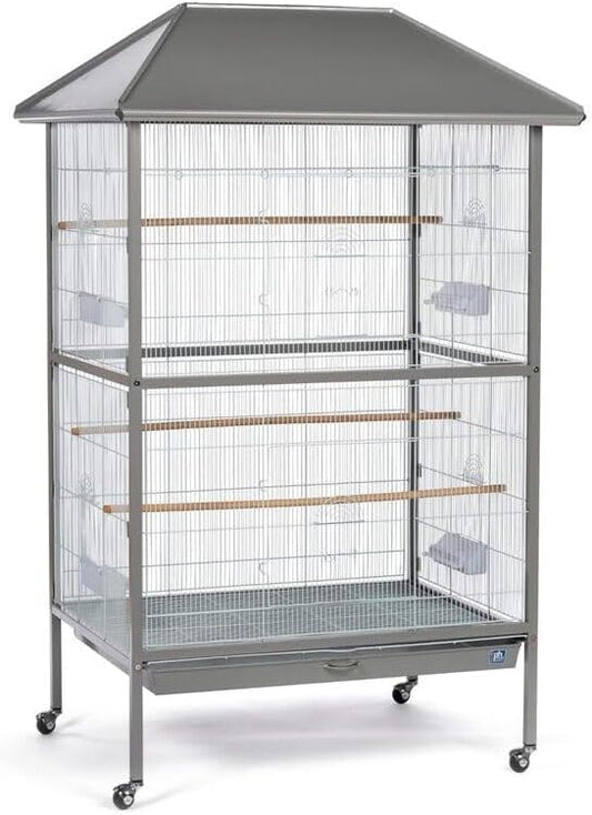 Maykoosh Bird Cage - Spacious & Elegant Design for Parakeets, Canaries & Cockatiels