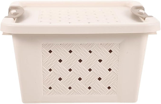 Hamster Carrier Box Plastic Small Pet Transport Box Breathable Travel Carrier with Spacious Interior Easy to Clean for Hamsters and Small Animals