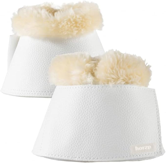 HORZE Signature Bell Boots - White - XL