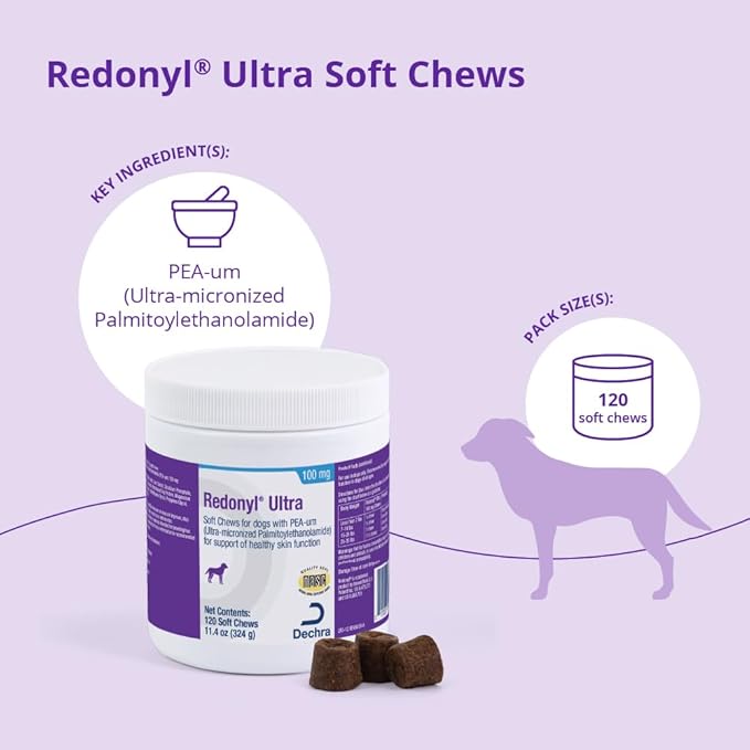 Redonyl Ultra Soft Chews for Dogs 100 mg, 120 Count