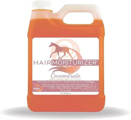 Healthy Hair Care Hair Moisturizer, Horse Coat Care, Hair Moisturizer for Horses, Coat Moisturizer, Concentrate Hair Moisturizer for Horses (32oz)