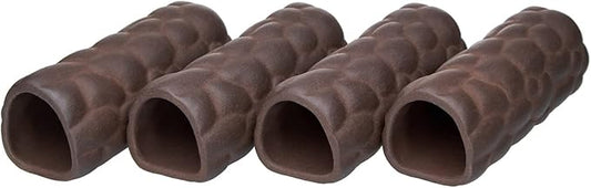 Plecoceramics Pleco Breeding cave Fish Tank Decoration Type Bubble (Medium 4 pcs Pack)