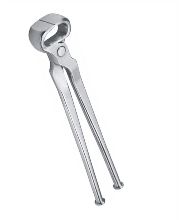 Shoe Puller 12' Vanadium Steel Farrier Tool with Dull Finish for Easy Horse Shoe Removal, Hoof Maintenance,Equine Hoof Care–Farrier Equipment for Precise Hoof Care,Horse Shoe Extraction