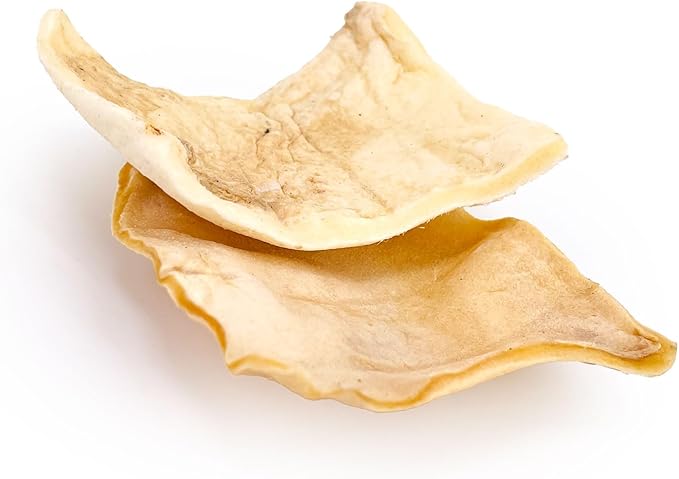 ValueBull USA Rawhide Chips, 200 Count Bulk Pack - Natural & Safe, USA Beef Hide, Long Lasting, Chemical Free, No Artificial Flavors
