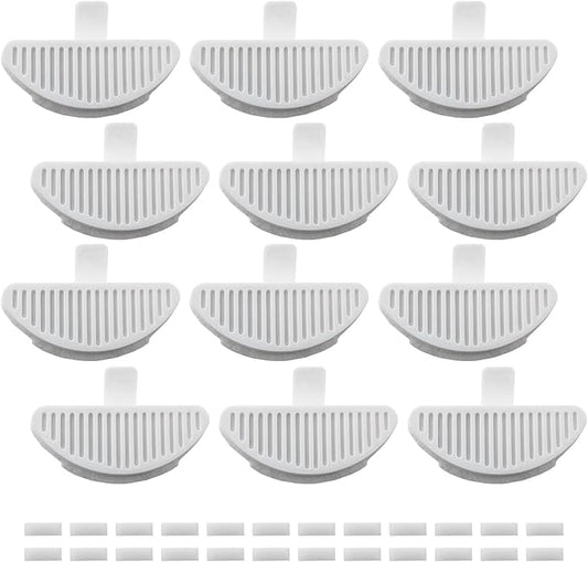 PET STANDARD Replacement Water Filter & Pre-Filter Sponges Compatible With uahpet® 67oz/2L Automatic Pet Fountain, Pack of 12