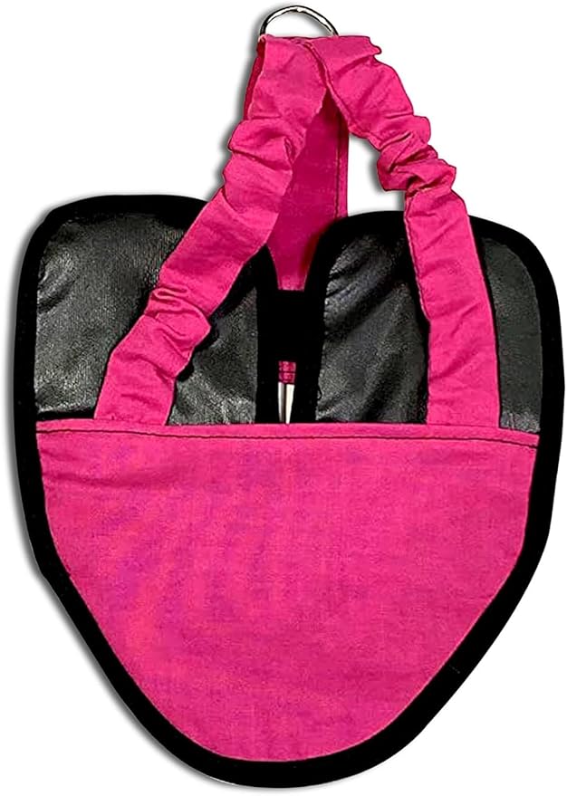 Hen Holster, Wrap-Around Chicken Diapers, Comfy Chicken Diapers for Hens & Roosters, US-Made Chicken Diaper, Must-Have Chicken Accessories, with Sewn-in Liner, XL, Pink - Crazy K Farm