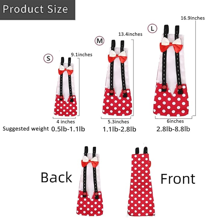 4-Pack Chicken Diapers Saddle Set for Hen with Bow Tie Reusable Handmade Washable Waterproof Inner Layer for Geese Duck Chicken- Stylish and Protective Poultry Clothes (4 Diapers+4 Saddles,Large)