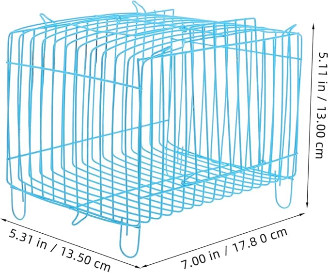 Portable Metal Bird Carrier Cage Travel Cage for Birds Lightweight Convenient Design for Parrots Cockatiels Pets Secure Stylish Habitat for Travel