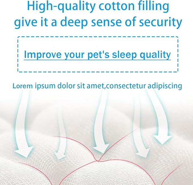 Original Calming Donut Dog and Cat Bed in Shag Fur, Dog Beds for Melium Dogs, Anti Anxiety Round Fluffy Plush Faux Fur Pet Bed (Light Grey, 31×31)