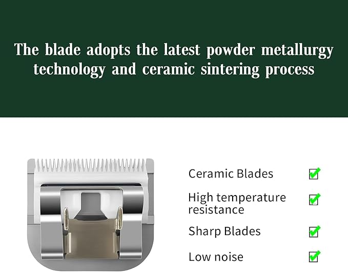 5/8HT Detachable Replacement Stainless Steel Blades,compatible with oster Classic 76/Star-Teq/Power-Teq andi A*dis AGC,BDC,BGC,MBG Series Clippers,5/8 inch (16mm)