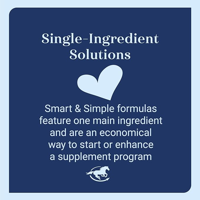 Smart & Simple Kelp Meal for Horses | Seaweed Vitamin and Mineral Supplement for Horses | Provides Calcium, Phosphorous, Potassium and More | 324 Servings | 5lb