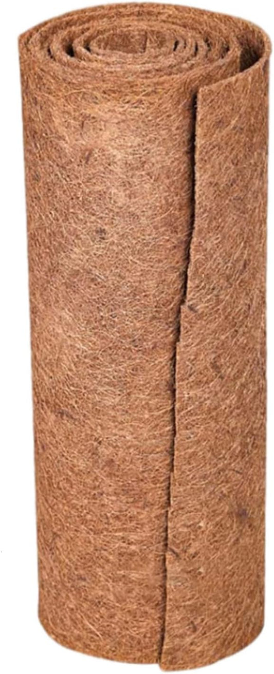 Hamiledyi Reptile Carpet Mat 19.7x11.8in Coconut Fiber Substrate Lizard Cage Pad Tortoise Substrate Liner Snake Coco Liner for Bearded Dragon Gecko Turtle Chamelon Iguana