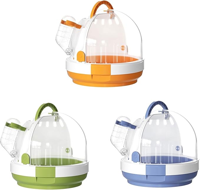 Portable Clear Bird Parrots Transport Cage Window Carrier Bag Breathable Bird Carrier Travel Bag Parrots Travel Cage