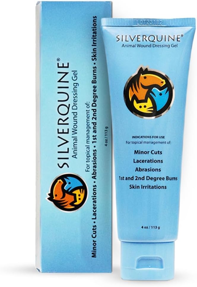 Hot Spot Gel for Dogs and Cats - Dog Wound & Pet Skin Irritation Solution for Birds, Hamsters, Emergency Kit, Hydrogel Ointment for Cuts, Burns, Itch, Pet Restoration & Wellness - 4.0 Oz