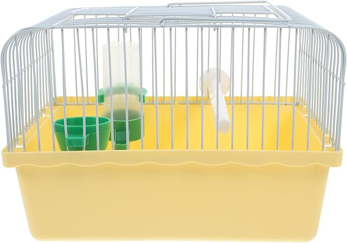 balacoo Spacious Portable Bird Carrier Cage Lightweight Travel Cage with Perch Food Box Waterer for Parrots Lovebirds and Pets for Outdoor Adventures and