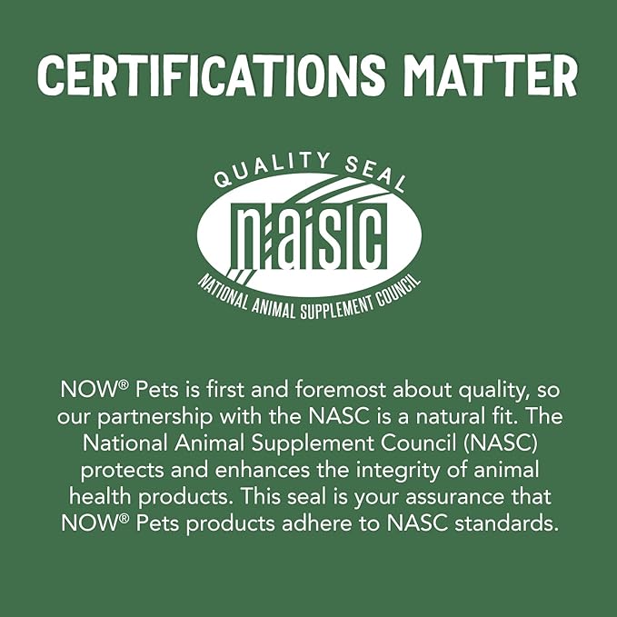 NOW Pets, UC-II® Advanced Joint Mobility for Dogs and Cats, Veterinarian formulated, Help Maintain Cartilage and Connective Tissue*, 60 Chewable Tablets (60 Grams)