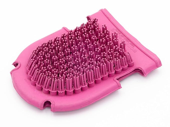 Grewal Equestrian Wonder Grooming Glove-Double Sided (Pink)