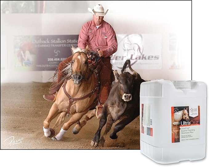 UltraCruz® Equine Foaming Shampoo Plus, 5 gal Refill